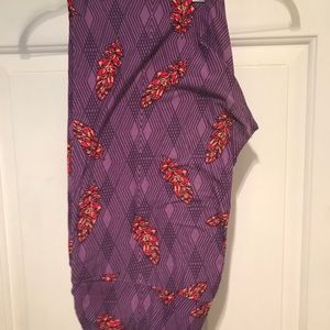Stained glass Feather Leggings Lularoe TC